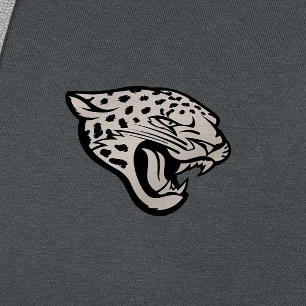 Jacksonville Jaguars  Antigua Brushed Carbon Victory Pullover Hoodie