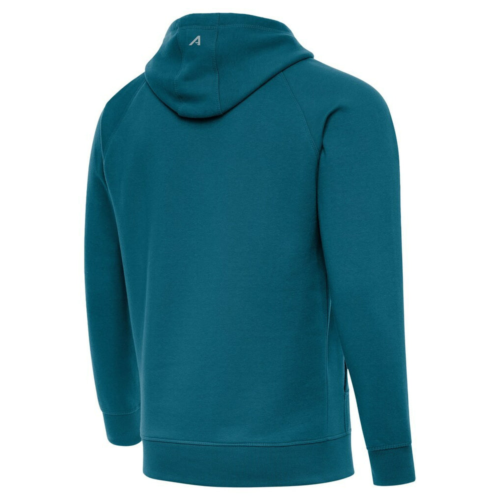 Jacksonville Jaguars  Antigua Brushed Carbon Victory Pullover Hoodie