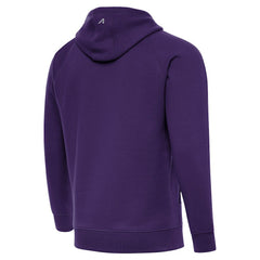 Minnesota Vikings  Antigua Brushed Carbon Victory Pullover Hoodie