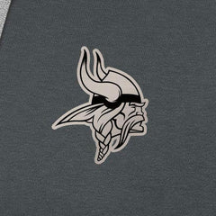 Minnesota Vikings  Antigua Brushed Carbon Victory Pullover Hoodie