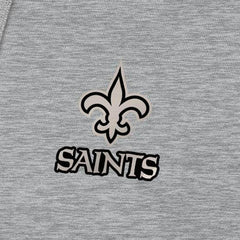 New Orleans Saints  Antigua Brushed Carbon Victory Pullover Hoodie