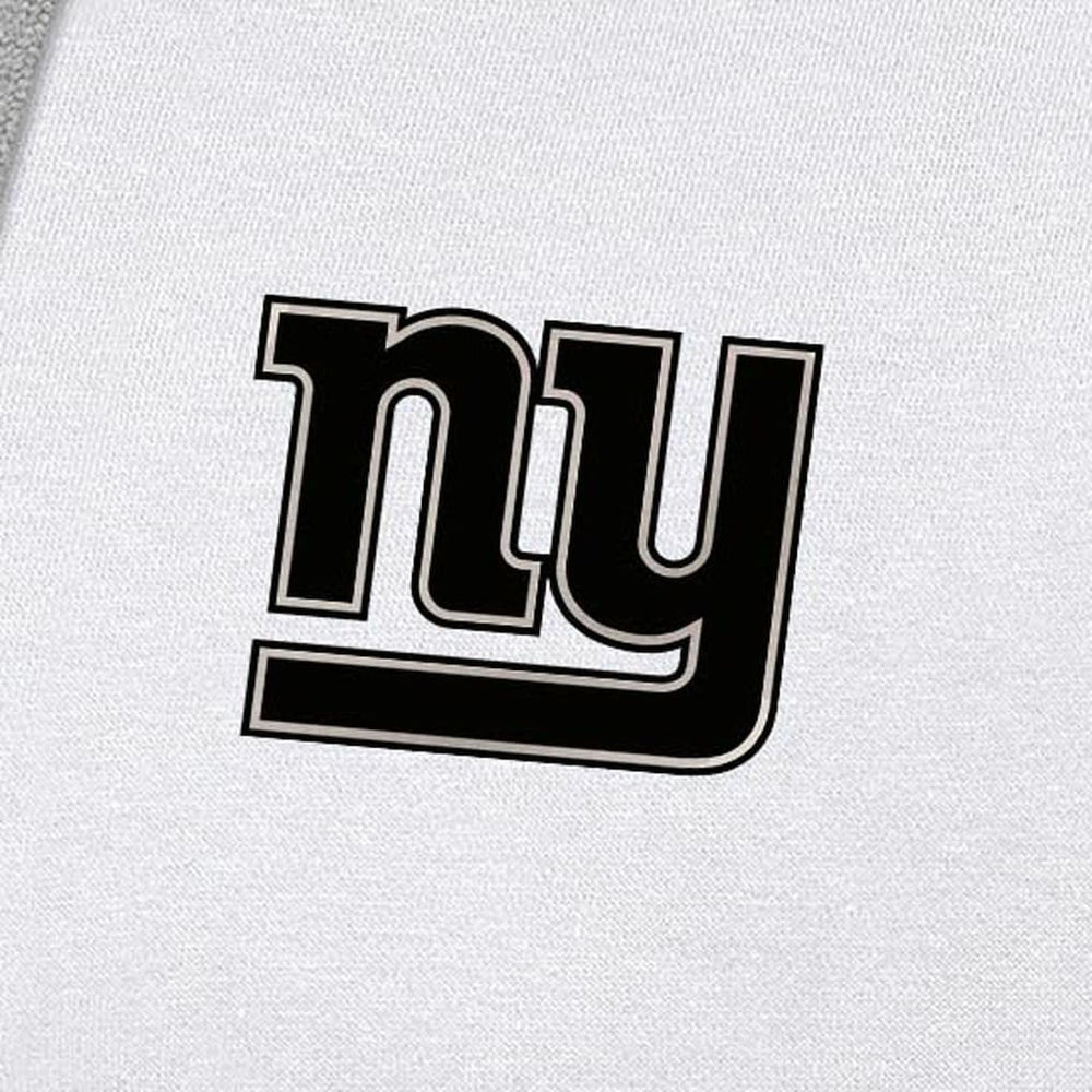 New York Giants  Antigua Brushed Carbon Victory Pullover Hoodie