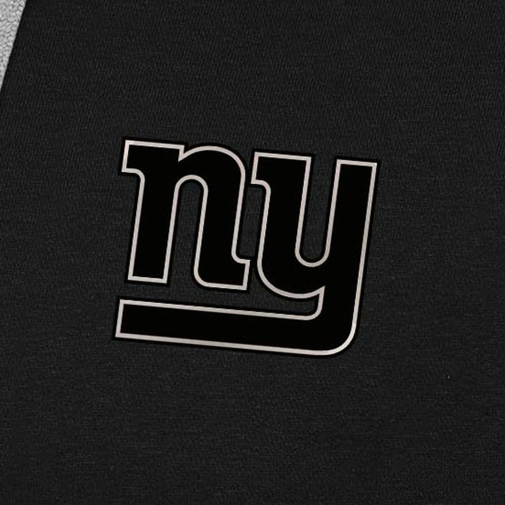 New York Giants  Antigua Brushed Carbon Victory Pullover Hoodie