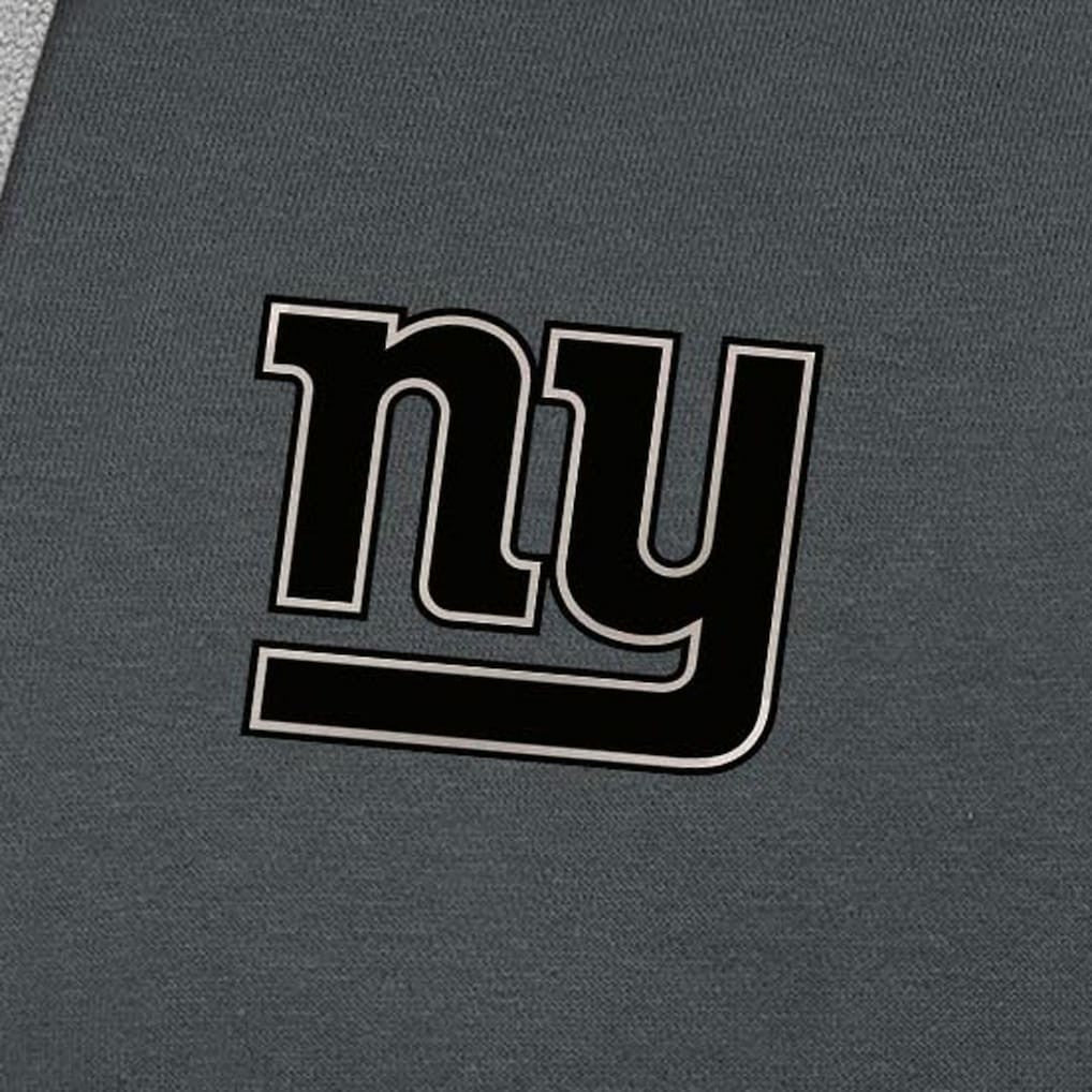 New York Giants  Antigua Brushed Carbon Victory Pullover Hoodie