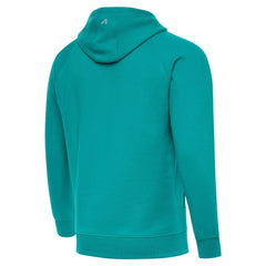 Miami Dolphins  Antigua Brushed Carbon Victory Pullover Hoodie