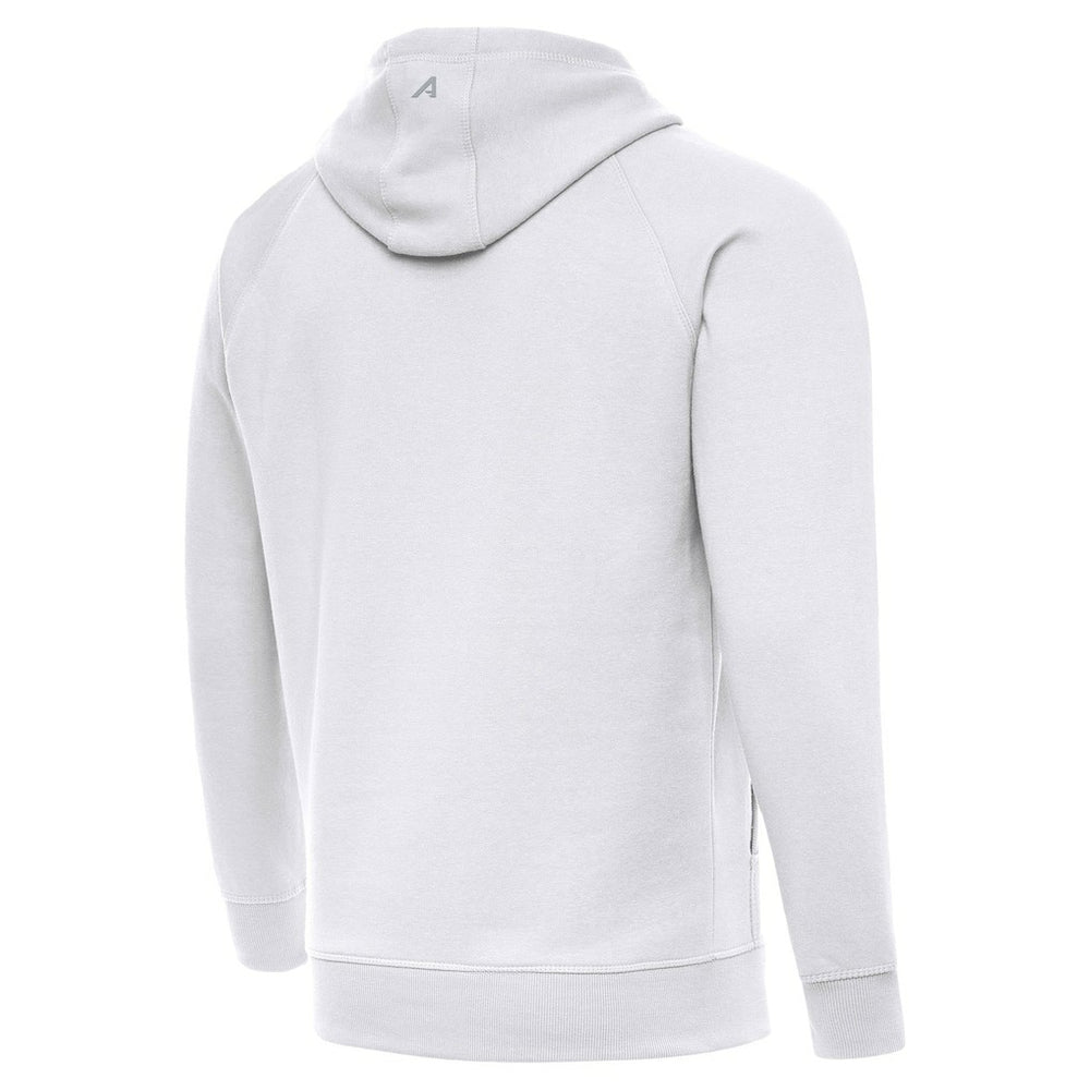 Miami Dolphins  Antigua Brushed Carbon Victory Pullover Hoodie