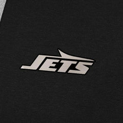 New York Jets  Antigua Brushed Carbon Victory Pullover Hoodie