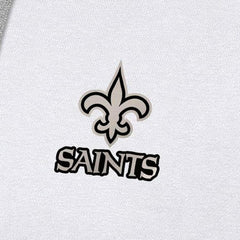 New Orleans Saints  Antigua Brushed Carbon Victory Pullover Hoodie
