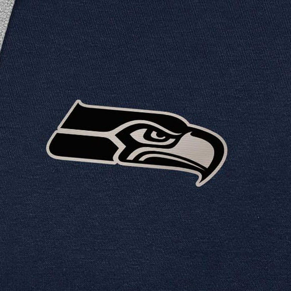 Seattle Seahawks  Antigua Brushed Carbon Victory Pullover Hoodie