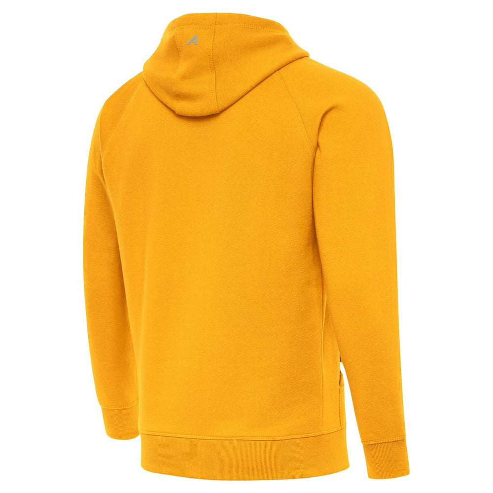 Pittsburgh Steelers  Antigua Brushed Carbon Victory Pullover Hoodie