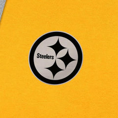 Pittsburgh Steelers  Antigua Brushed Carbon Victory Pullover Hoodie