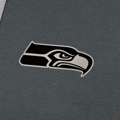 Seattle Seahawks  Antigua Brushed Carbon Victory Pullover Hoodie