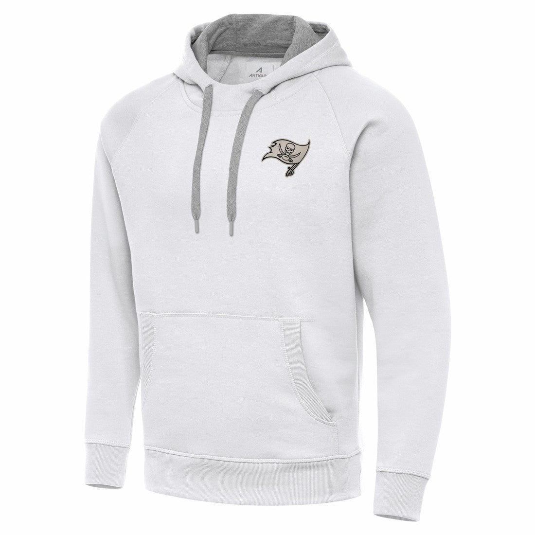 Tampa Bay Buccaneers  Antigua Brushed Carbon Victory Pullover Hoodie