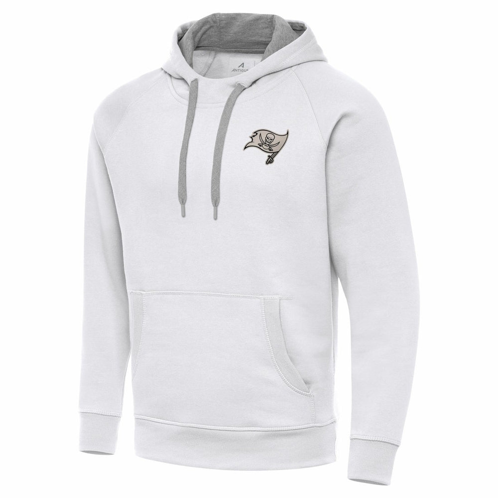 Tampa Bay Buccaneers  Antigua Brushed Carbon Victory Pullover Hoodie