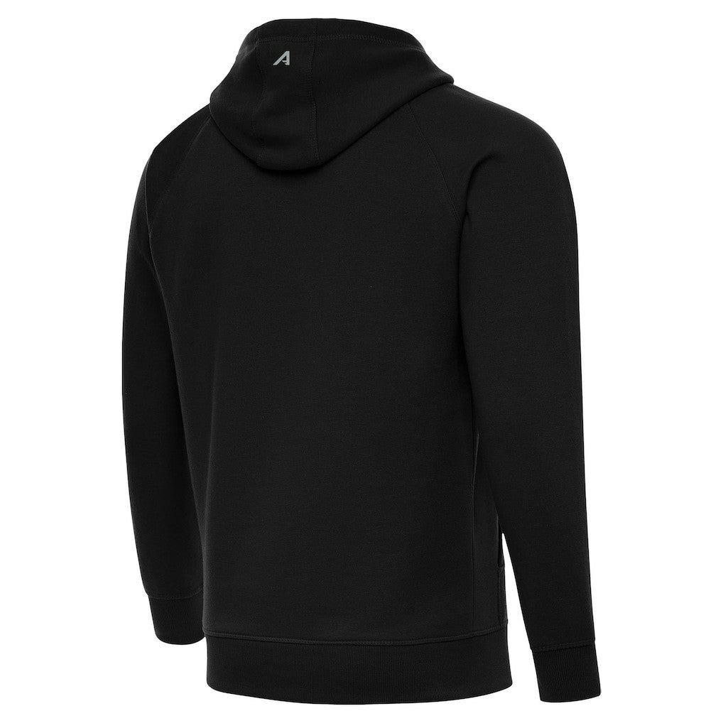 San Francisco 49ers  Antigua Brushed Carbon Victory Pullover Hoodie