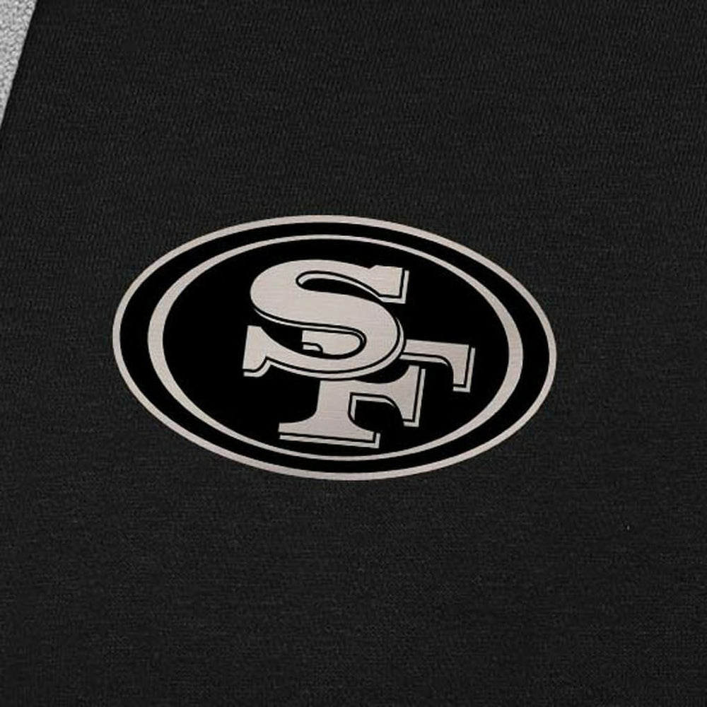San Francisco 49ers  Antigua Brushed Carbon Victory Pullover Hoodie