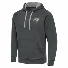 Tampa Bay Buccaneers  Antigua Brushed Carbon Victory Pullover Hoodie