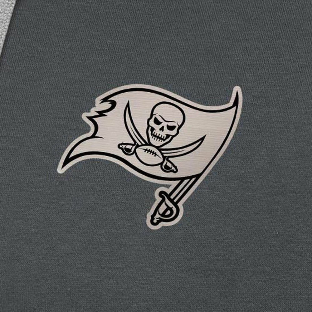 Tampa Bay Buccaneers  Antigua Brushed Carbon Victory Pullover Hoodie