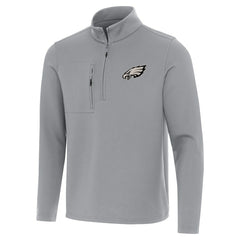 Philadelphia Eagles  Antigua Insider Quarter-Zip Top