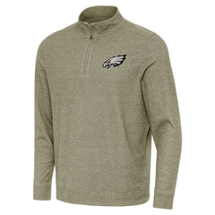Philadelphia Eagles  Antigua Subtle Quarter-Zip Sweatshirt