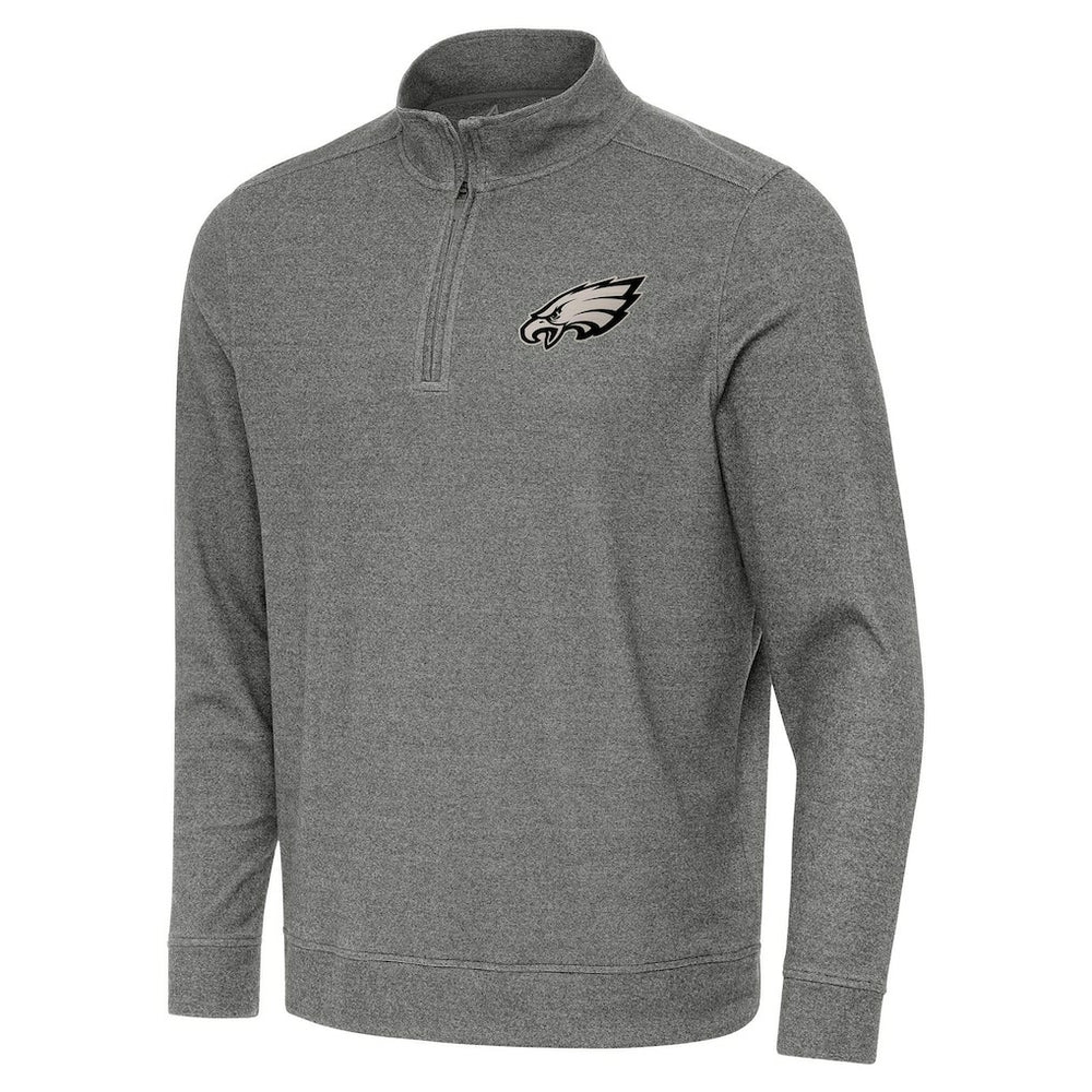 Philadelphia Eagles  Antigua Subtle Quarter-Zip Sweatshirt