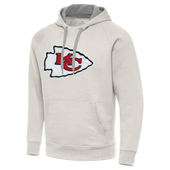 Kansas City Chiefs  Antigua Victory Raglan Pullover Hoodie