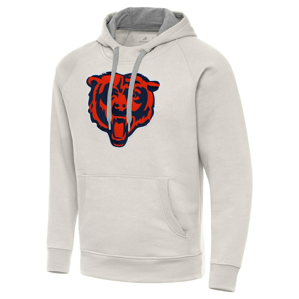 Chicago Bears  Antigua Victory Raglan Pullover Hoodie