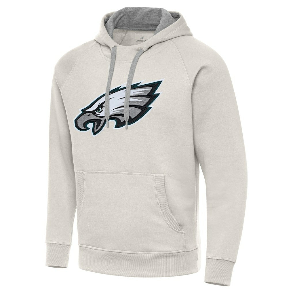 Philadelphia Eagles  Antigua Victory Raglan Pullover Hoodie