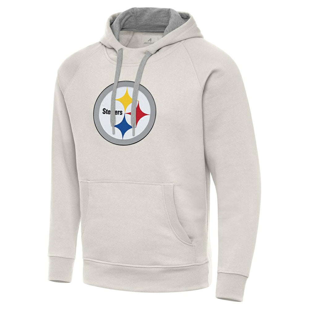 Pittsburgh Steelers  Antigua Victory Raglan Pullover Hoodie