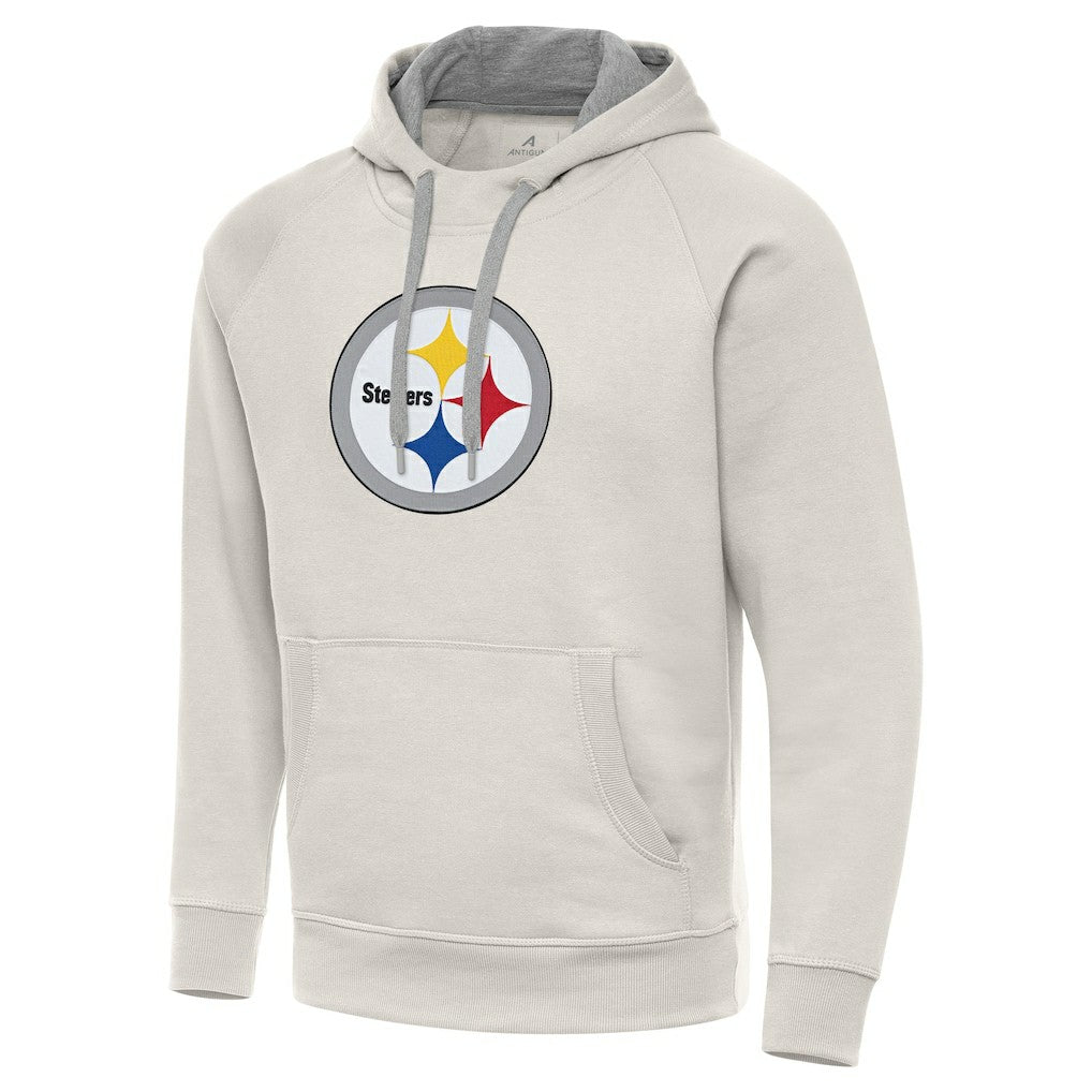 Pittsburgh Steelers  Antigua Victory Raglan Pullover Hoodie
