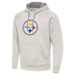 Pittsburgh Steelers  Antigua Victory Raglan Pullover Hoodie
