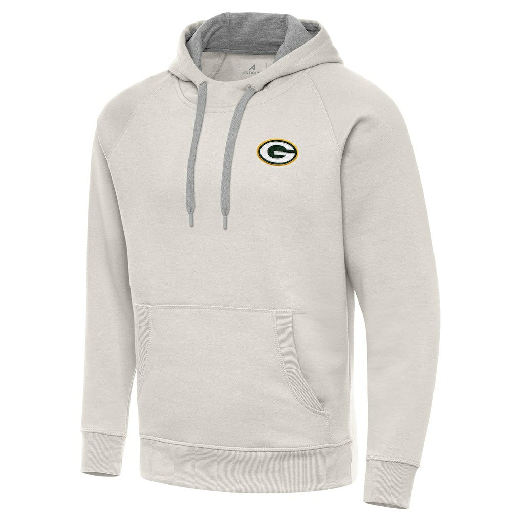 Green Bay Packers  Antigua Victory Raglan Pullover Hoodie