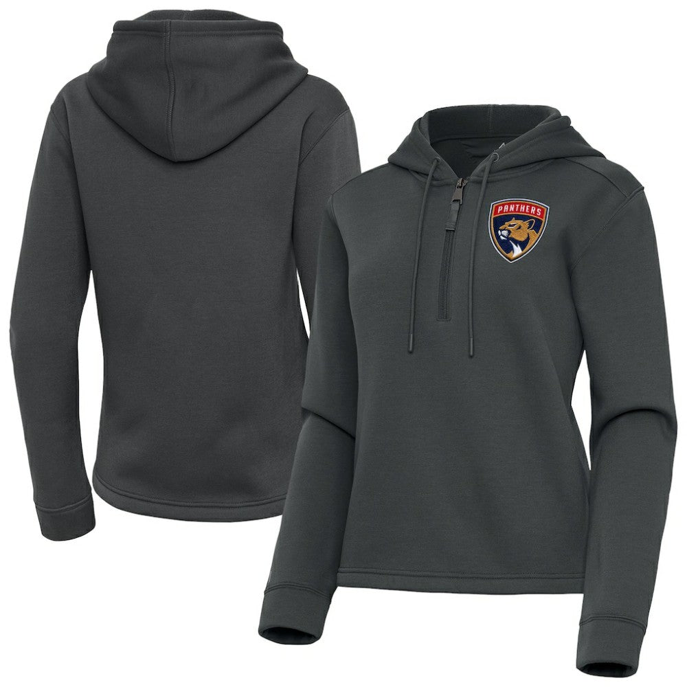 Florida Panthers Antigua Women's Contemporary Quarter-Zip Hoodie Online