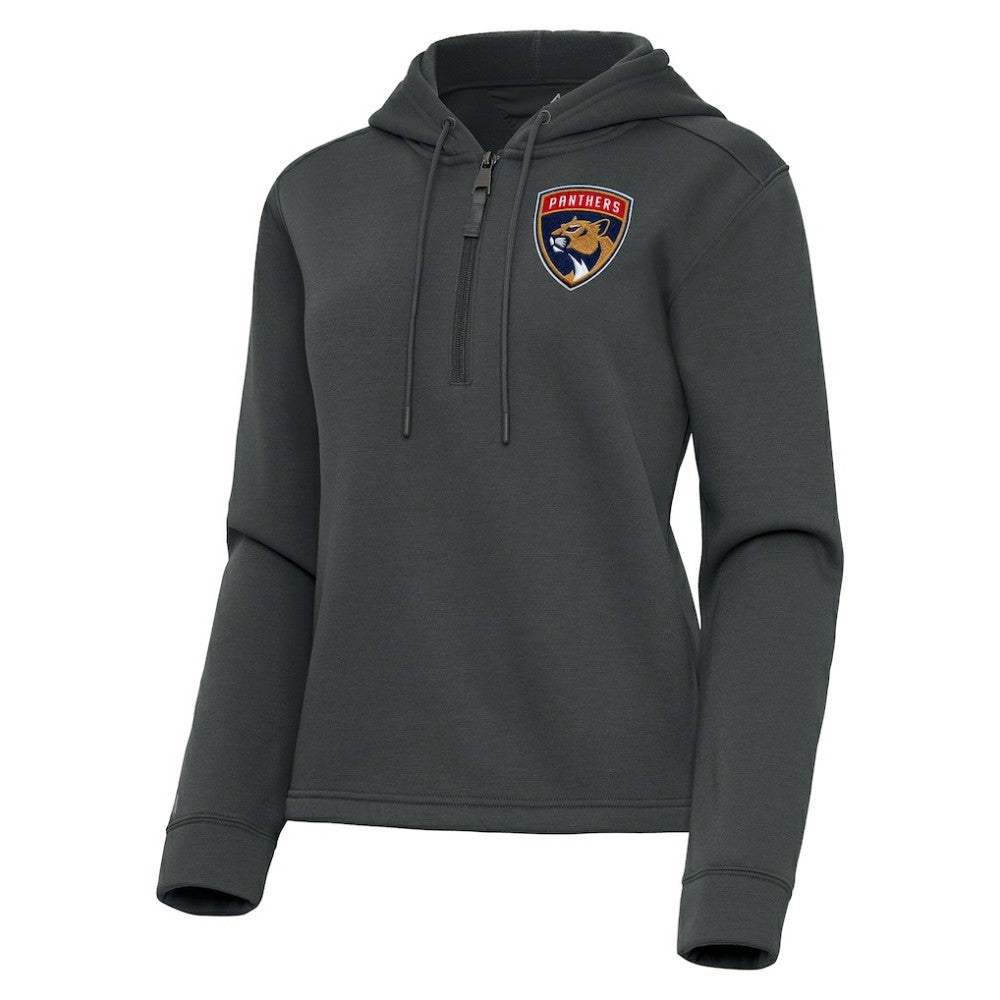 Florida Panthers Antigua Women's Contemporary Quarter-Zip Hoodie Online