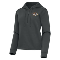 Nashville Predators Antigua Women's Contemporary Quarter-Zip Hoodie Outlet