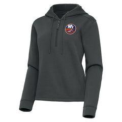 New York Islanders Antigua Women's Contemporary Quarter-Zip Hoodie Online