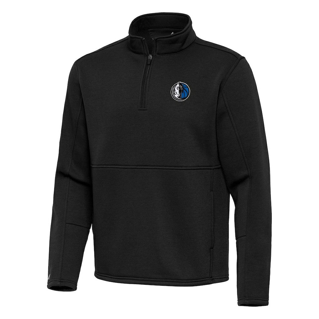 Dallas Mavericks Antigua Twist Quarter-Zip Pullover Top - Black for sale Discount