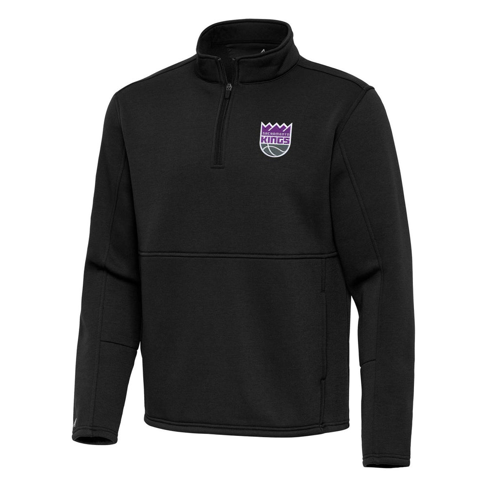 Sacramento Kings Antigua Twist Quarter-Zip Pullover Top - Black shop Discount
