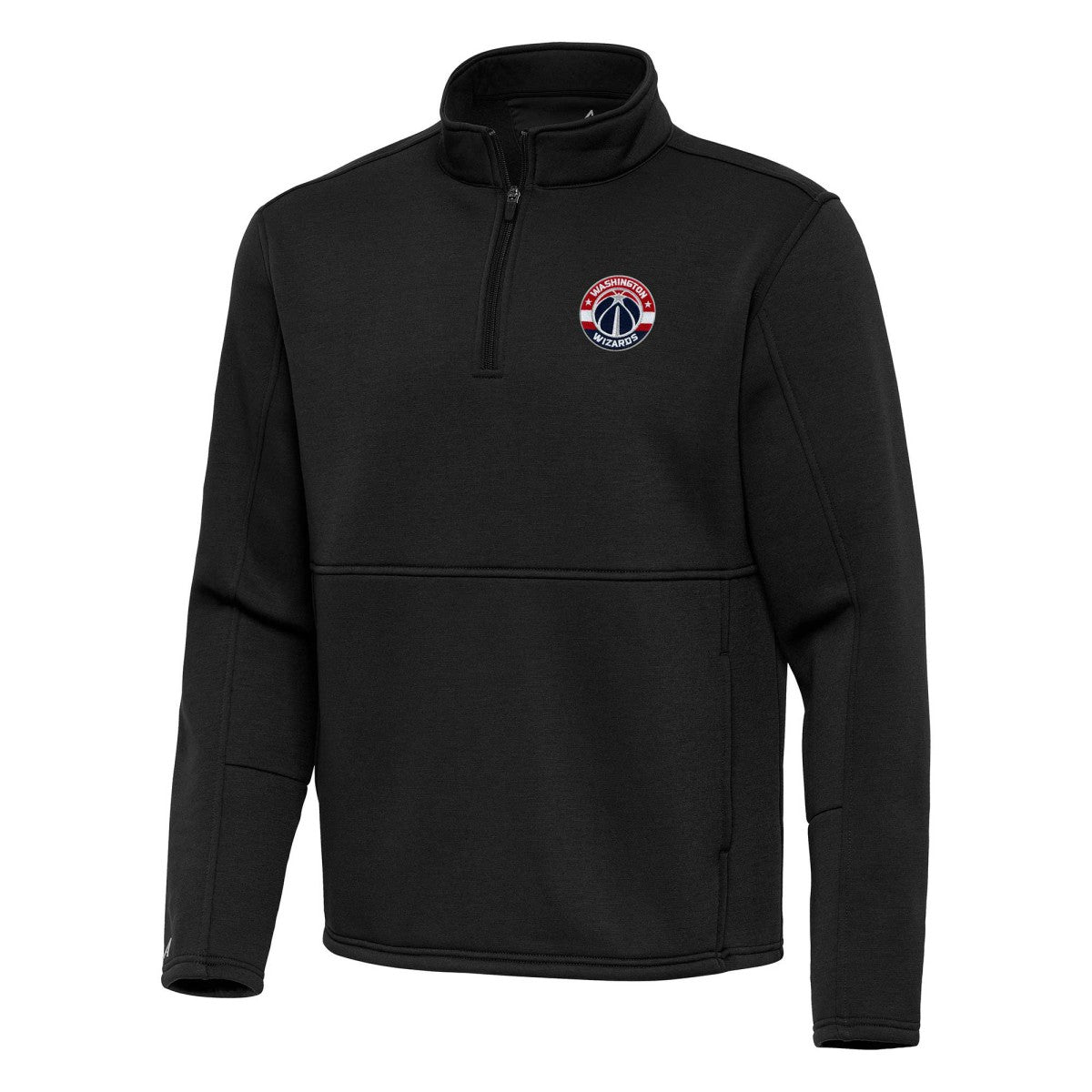 Washington Wizards Antigua Twist Quarter-Zip Pullover Top - Black outlet For Sale