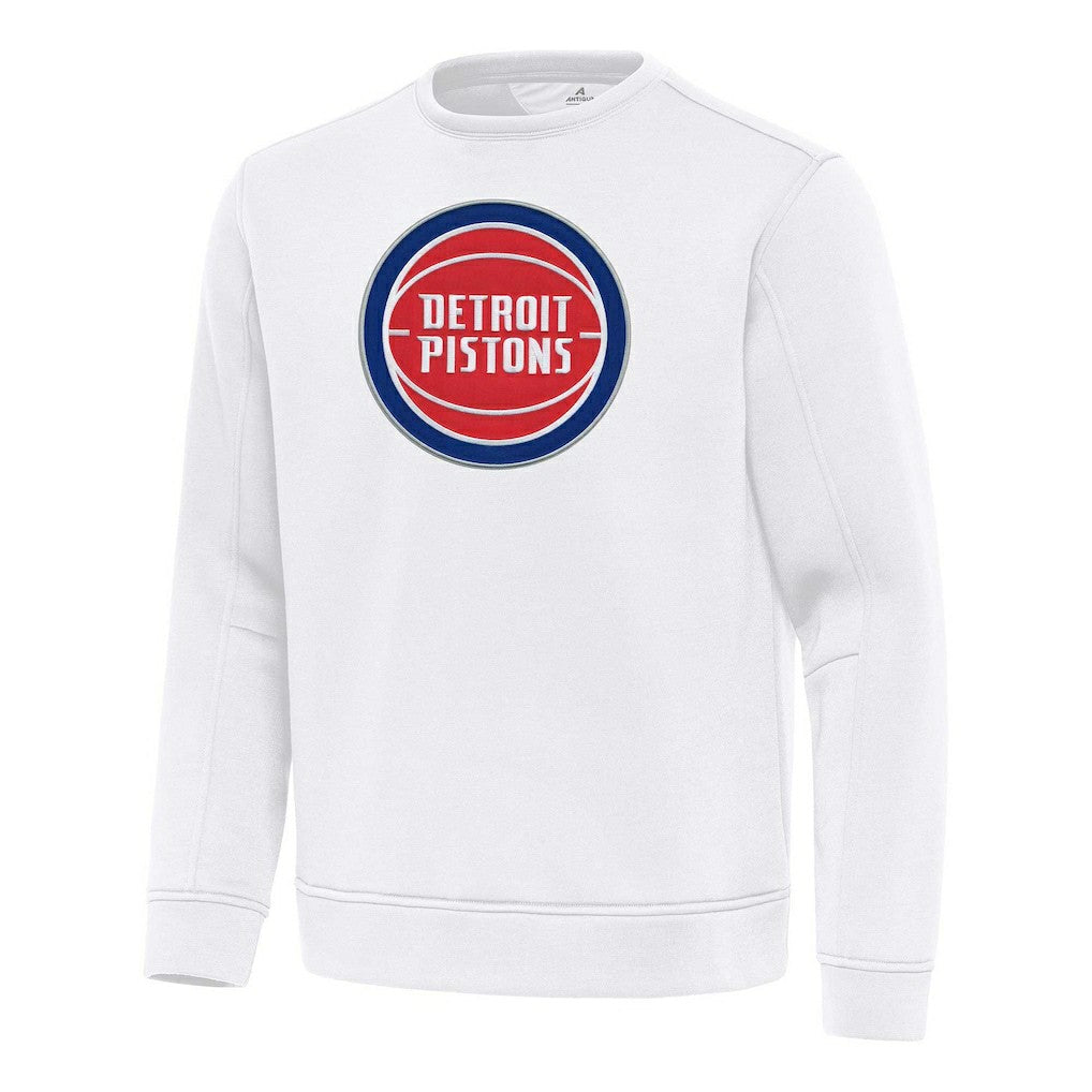 Detroit Pistons Antigua Relevant Pullover Sweatshirt sale Outlet