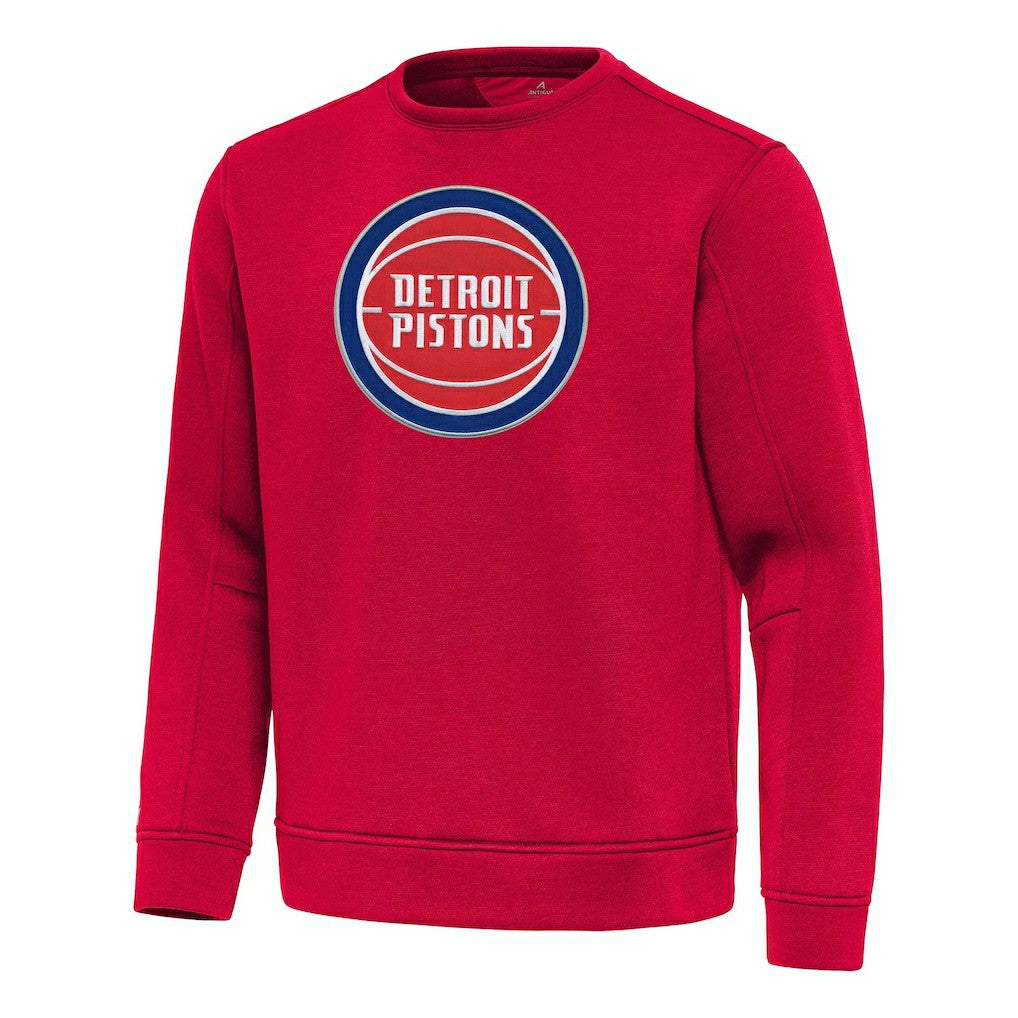 Detroit Pistons Antigua Relevant Pullover Sweatshirt sale Discount
