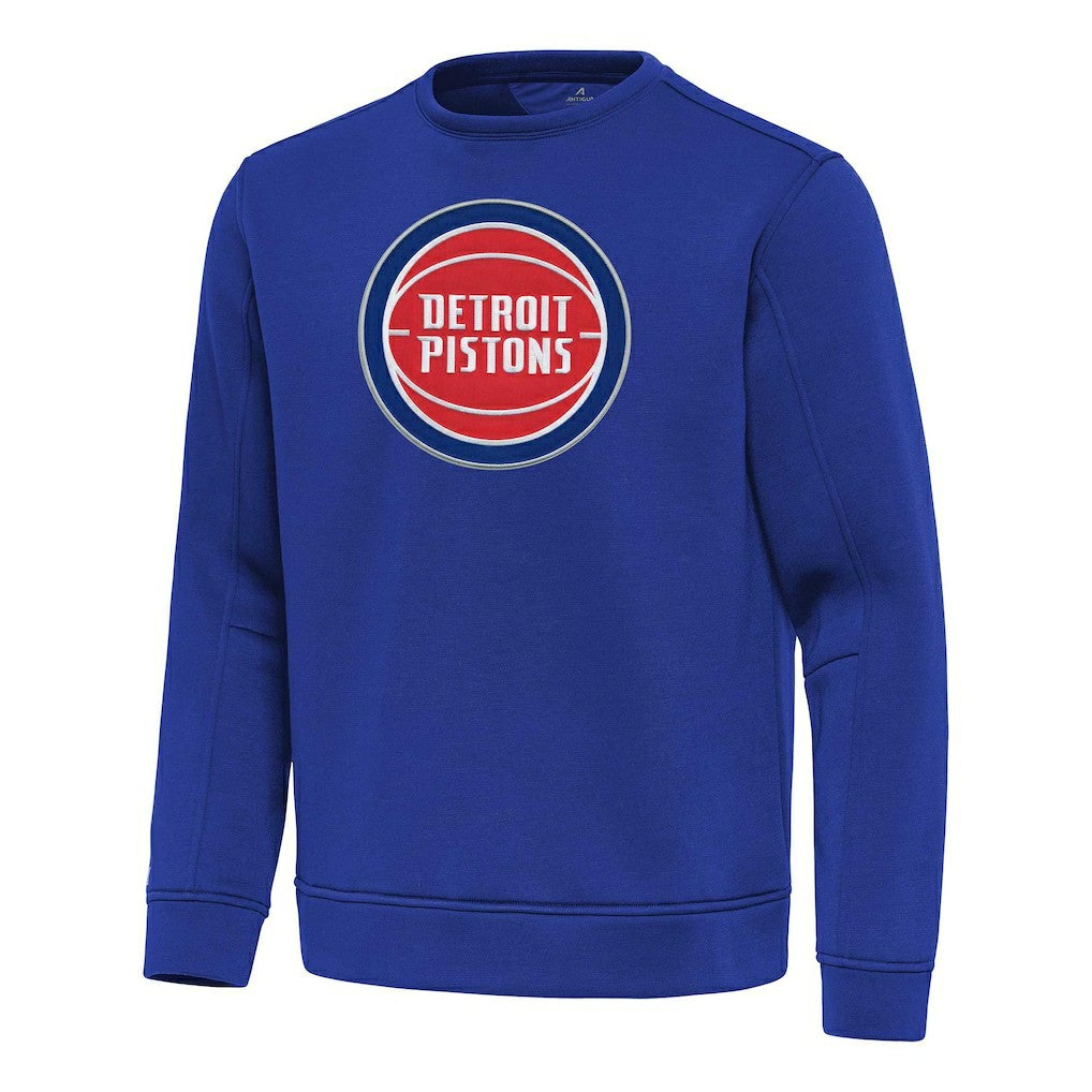 Detroit Pistons Antigua Relevant Pullover Sweatshirt sale For Sale