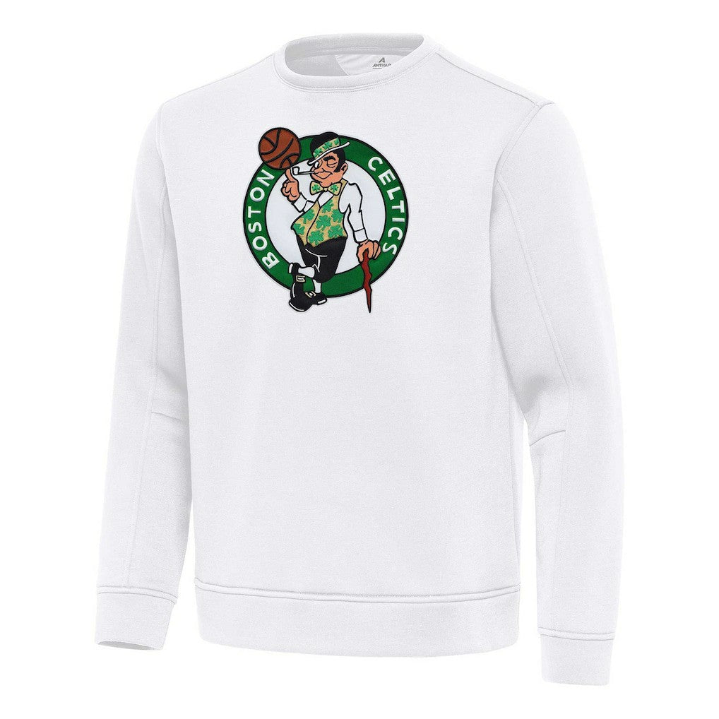 Boston Celtics Antigua Relevant Pullover Sweatshirt On Sale