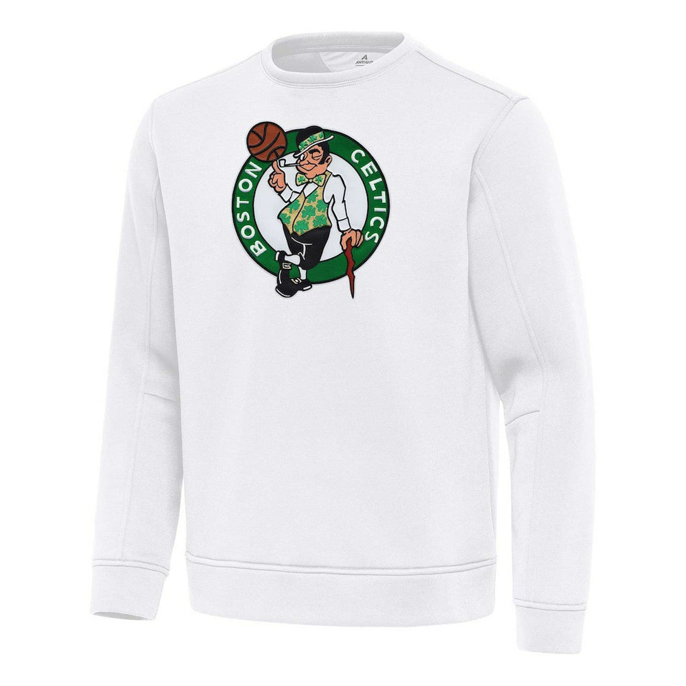Boston Celtics Antigua Relevant Pullover Sweatshirt On Sale