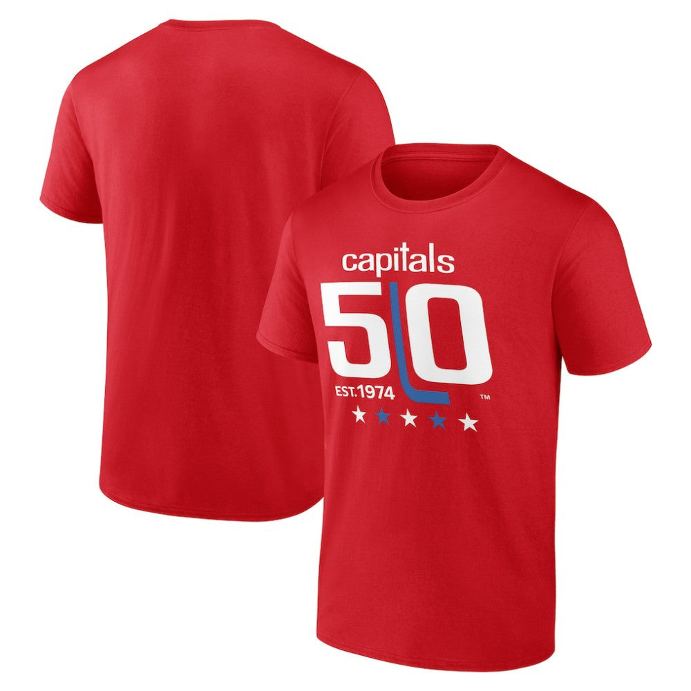 Washington Capitals 50th Anniversary T-Shirt Outlet
