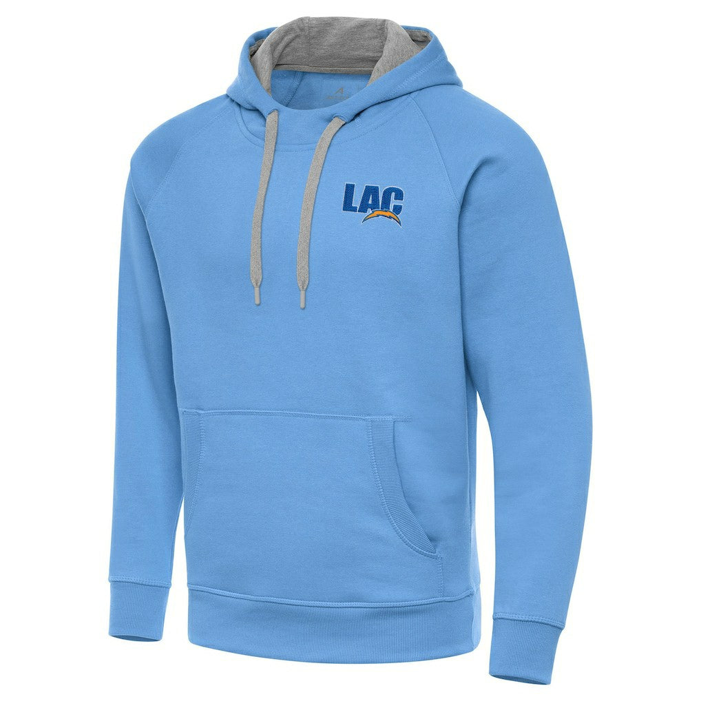 Los Angeles Chargers  Men's  Antigua Victory Pullover Hoodie