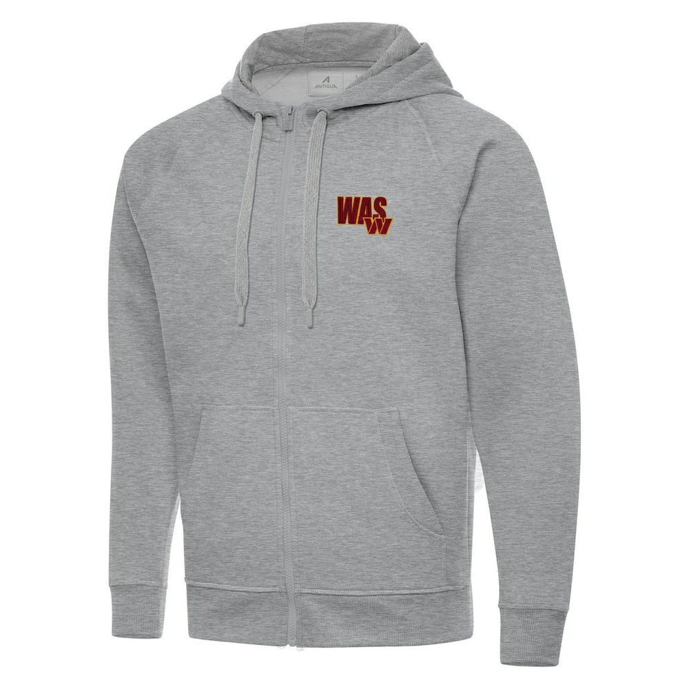 Washington Commanders  Men's  Antigua Victory Full-Zip Hoodie