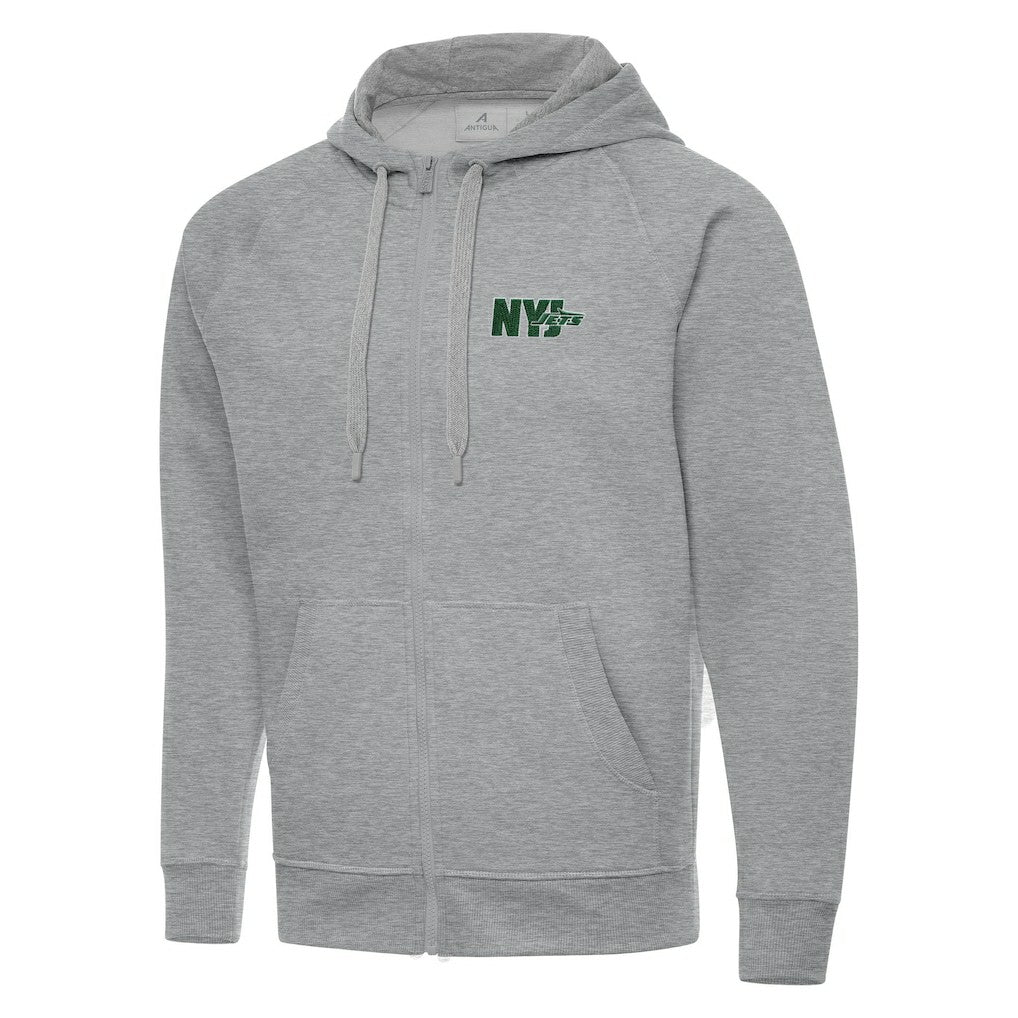 New York Jets  Men's  Antigua Victory Full-Zip Hoodie