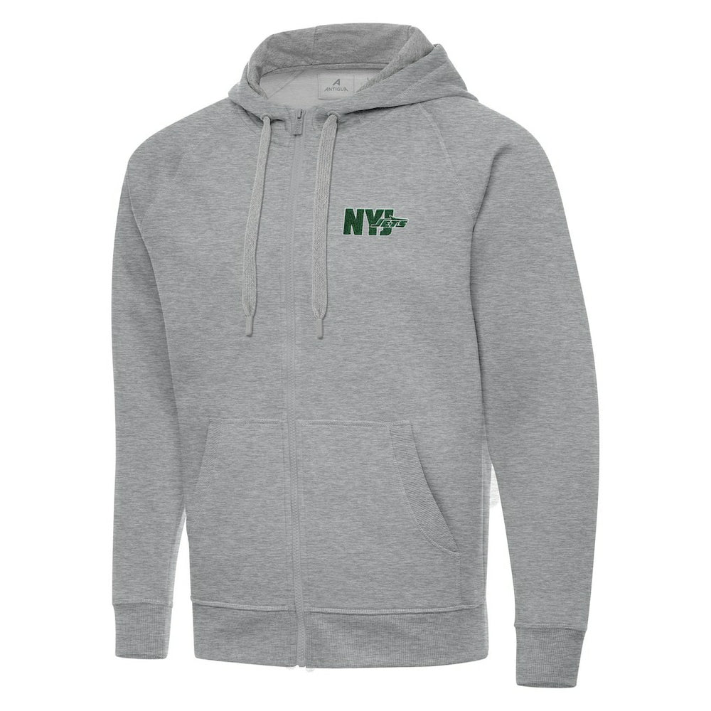 New York Jets  Men's  Antigua Victory Full-Zip Hoodie