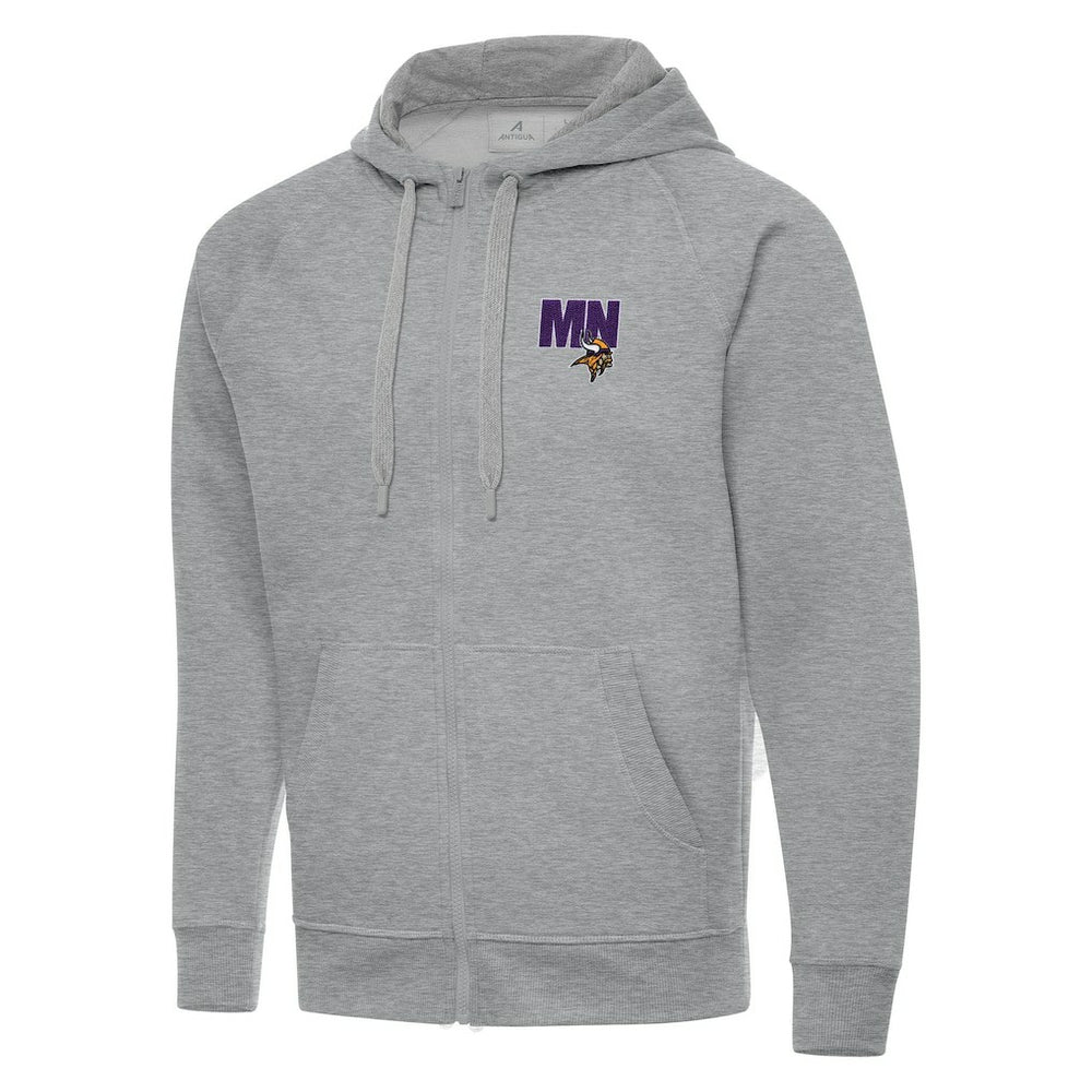 Minnesota Vikings  Men's  Antigua Victory Full-Zip Hoodie